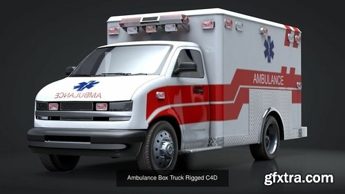 Cgtrader - Emergency Vehicles Collection Pack