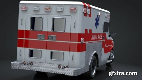 Cgtrader - Emergency Vehicles Collection Pack