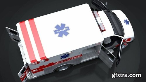 Cgtrader - Emergency Vehicles Collection Pack