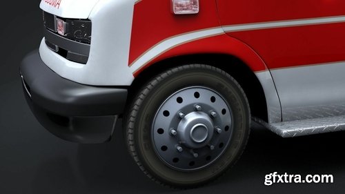 Cgtrader - Emergency Vehicles Collection Pack