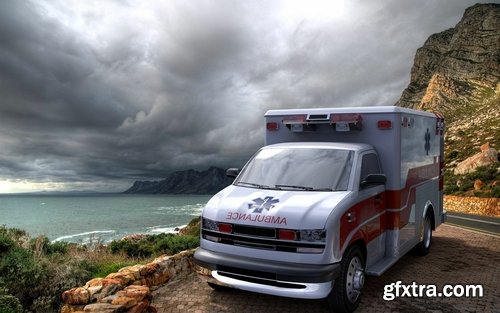 Cgtrader - Emergency Vehicles Collection Pack