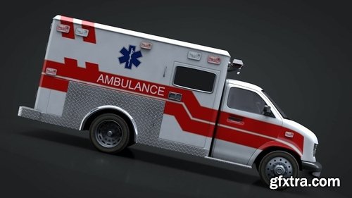 Cgtrader - Emergency Vehicles Collection Pack