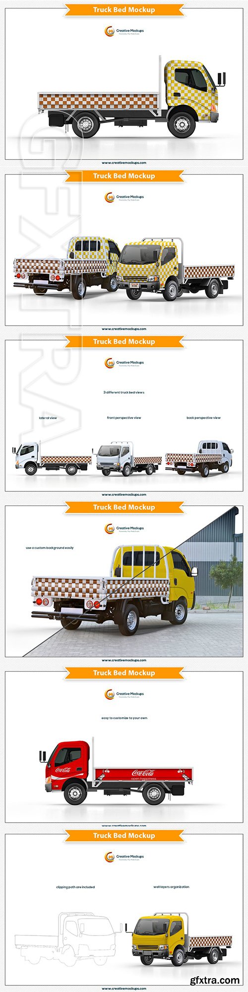 CreativeMarket - Truck Bed Mock-Up 3593773