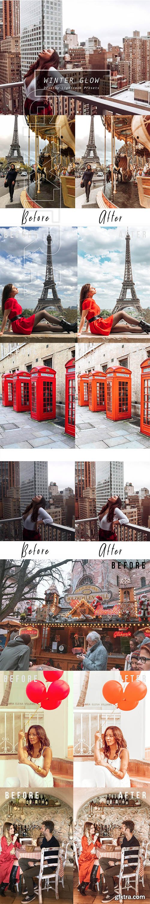 CreativeMarket - Desktop Lightroom Presets WINTERGLOW 3622117