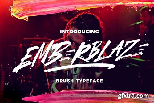 CM - EMBERBLAZE Display Fonts 2282939