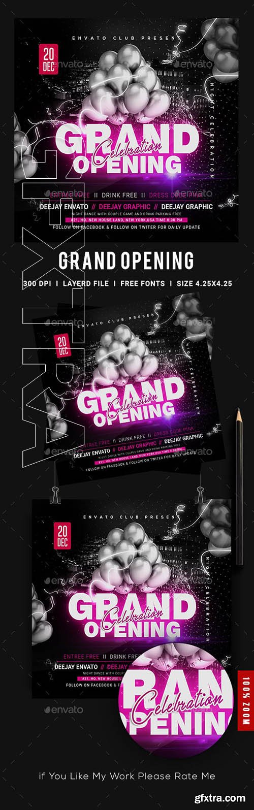 GraphicRiver - Grand Opening Flyer 23563264