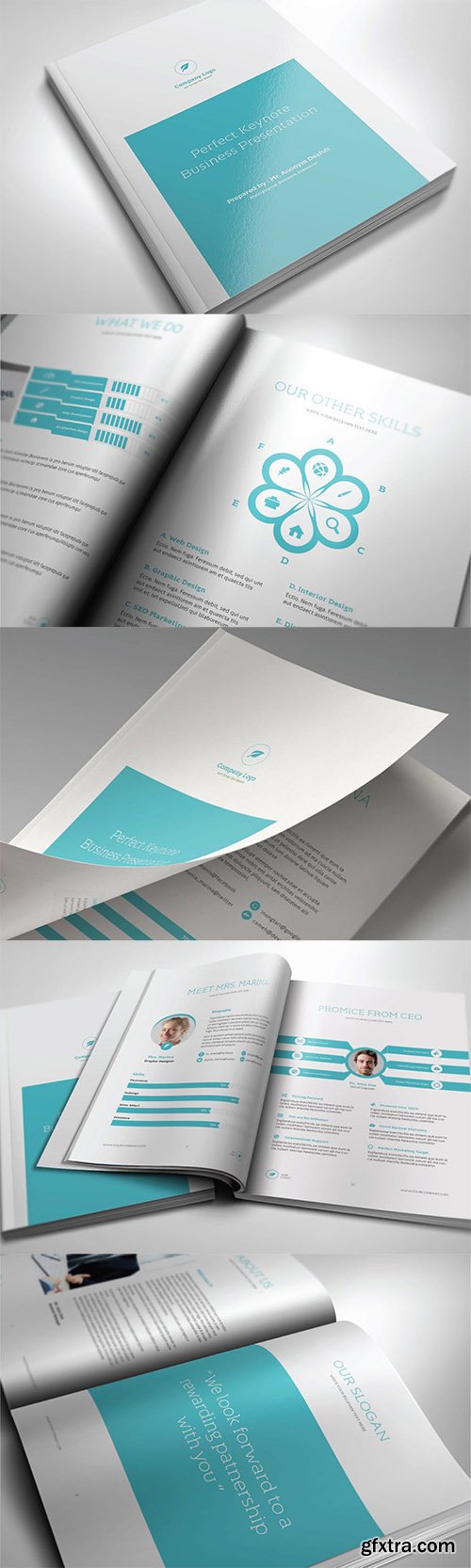 PERFECT - A4 / Letter Brochure template PERFECT - A4 / Letter Brochure template