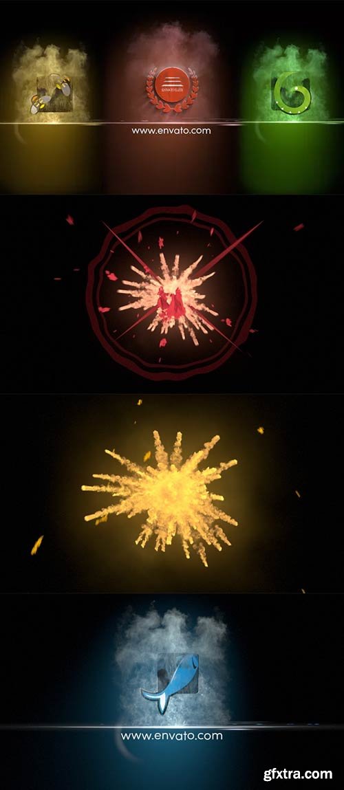 Videohive - Colorful Particles Logo Reveal - 21479687