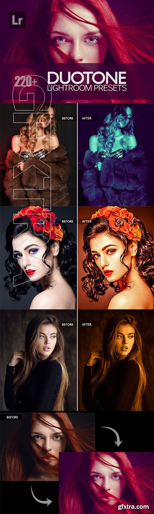 CreativeMarket - Duotone Lightroom Presets bundle 3675288