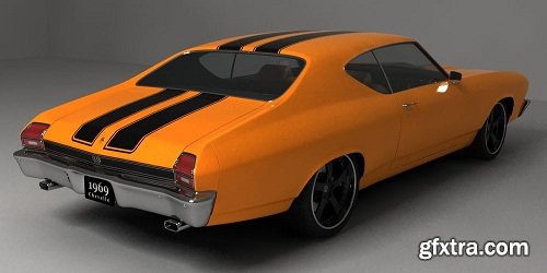 Chevrolet Chevelle SS 1969 3D Model
