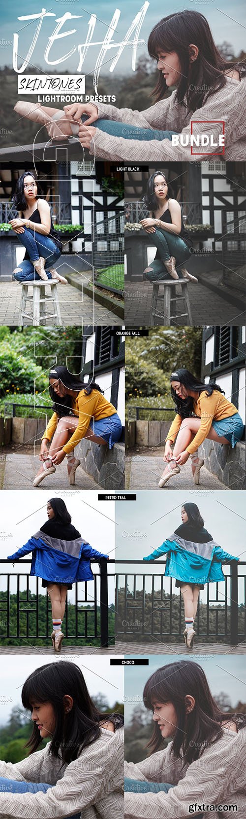 CreativeMarket - Favourite Blogger Lightroom Presets 3593974