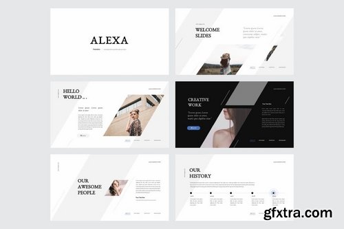 ALEXA - Multipurpose Powerpoint Template V89