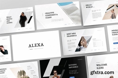 ALEXA - Multipurpose Powerpoint Template V89