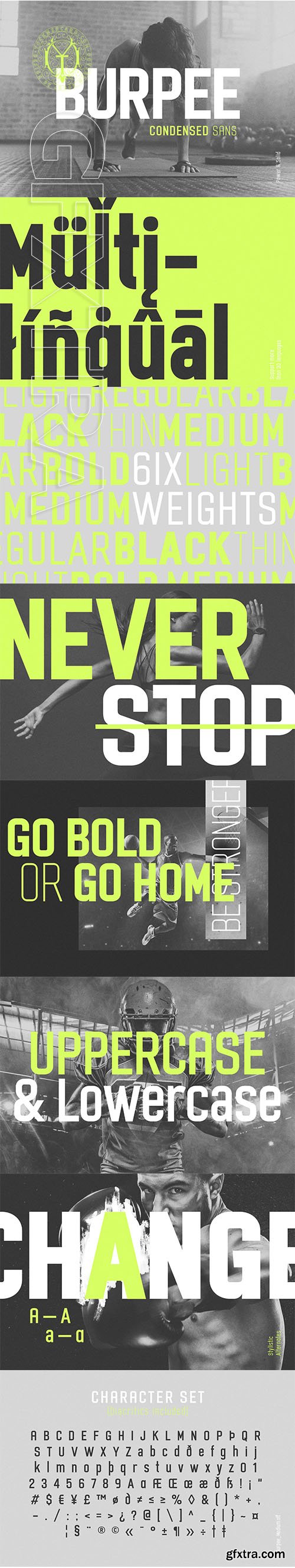 CreativeMarket - Burpee 3714224