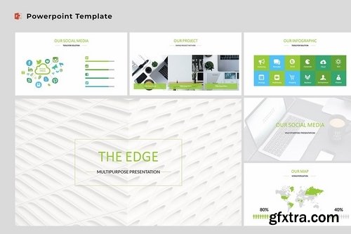 The Edge - Multipurpose Powerpoint and Google SlidesTemplates