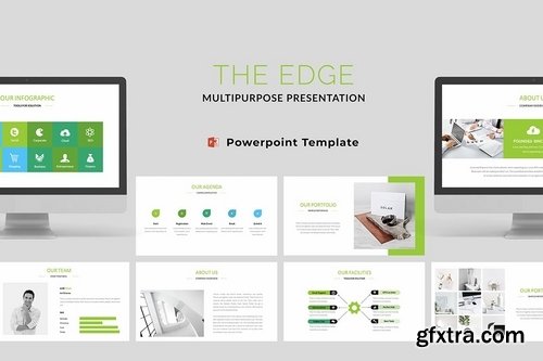 The Edge - Multipurpose Powerpoint and Google SlidesTemplates