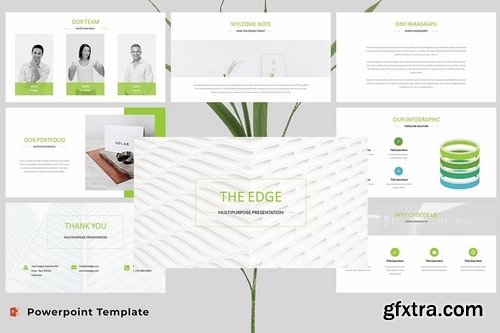 The Edge - Multipurpose Powerpoint and Google SlidesTemplates
