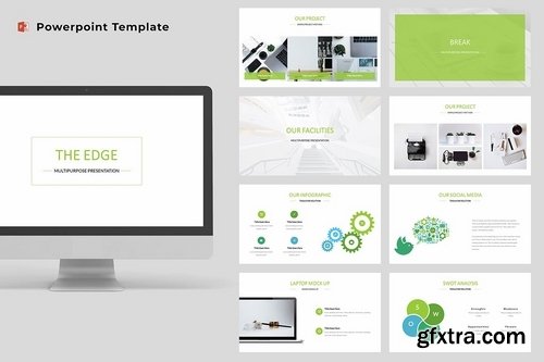 The Edge - Multipurpose Powerpoint and Google SlidesTemplates