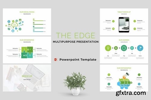 The Edge - Multipurpose Powerpoint and Google SlidesTemplates