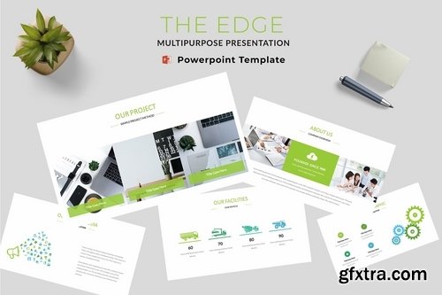 The Edge - Multipurpose Powerpoint and Google SlidesTemplates