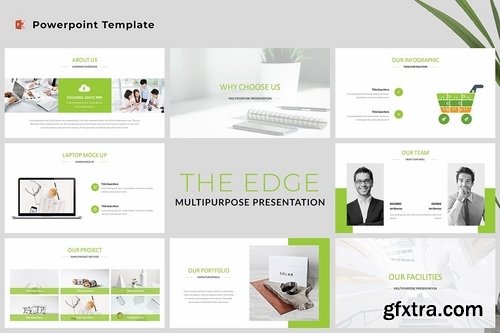 The Edge - Multipurpose Powerpoint and Google SlidesTemplates