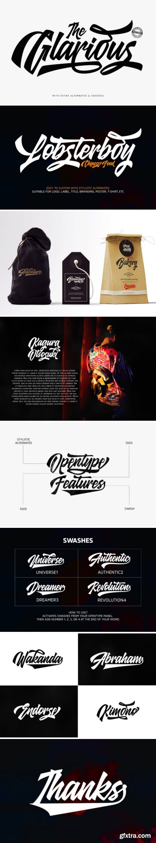 Glarious Font
