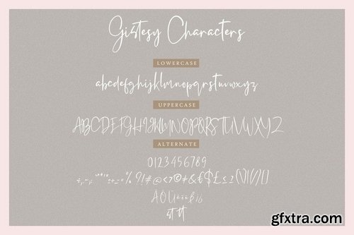 Gistesy Signature Collection