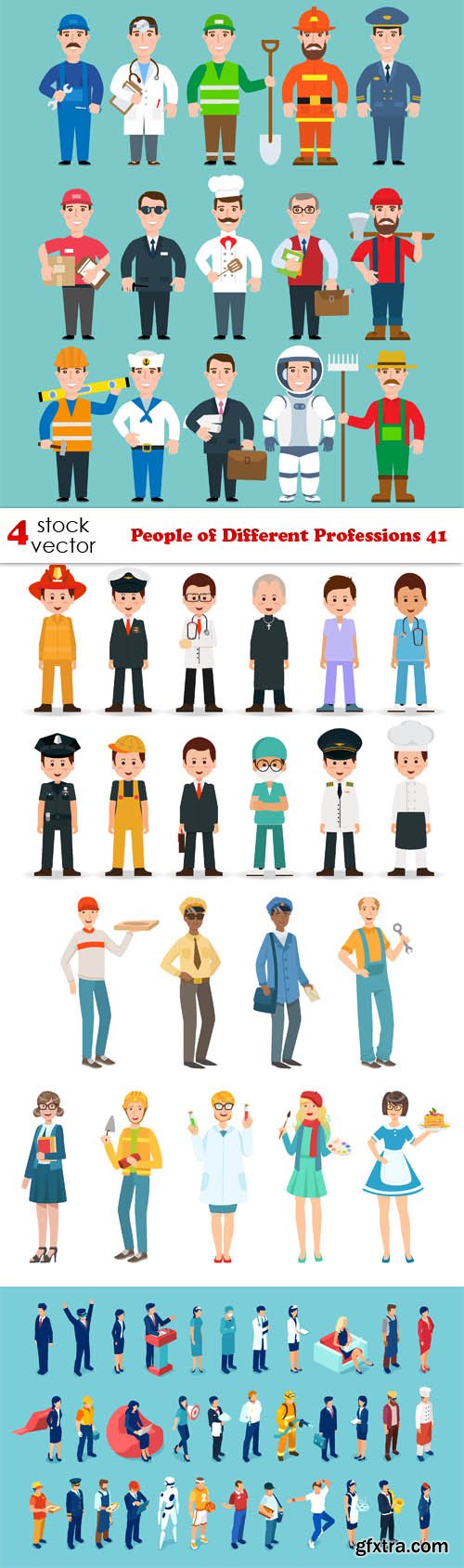 Vectors - People of Different Professions 41