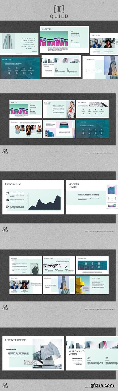 Quild PowerPoint Template Quild PowerPoint Template