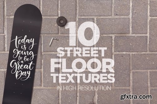 Street Floor Textures x10
