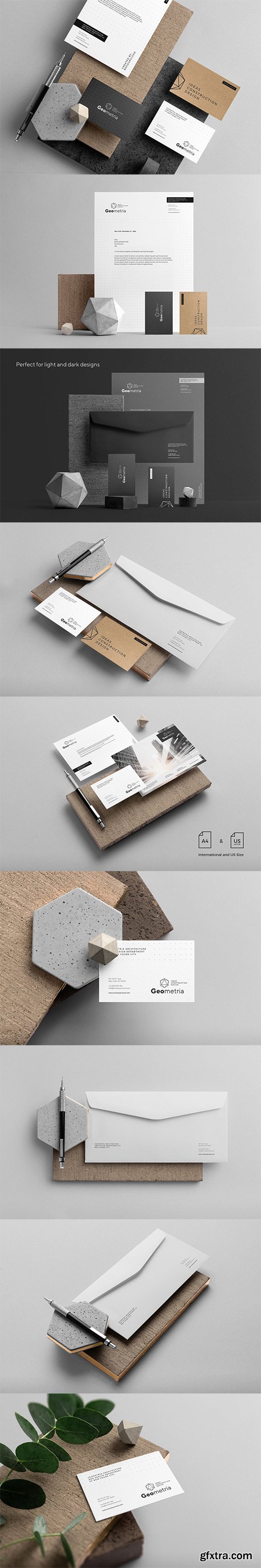 Geometria Branding Mockup Vol. 2 Geometria Branding Mockup Vol. 2
