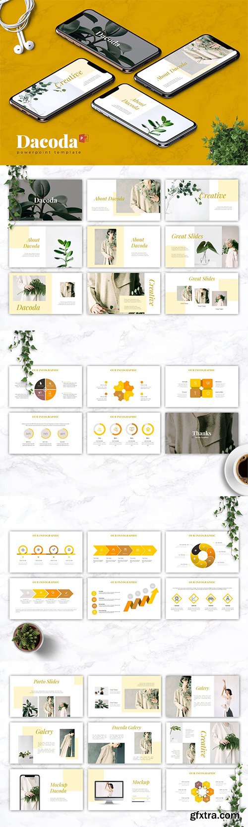 DACODA - Creative Powerpoint Google Slides and Keynote Templates