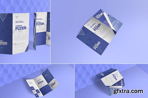 3 Fold Brochure Mockups 3 Fold Brochure Mockups