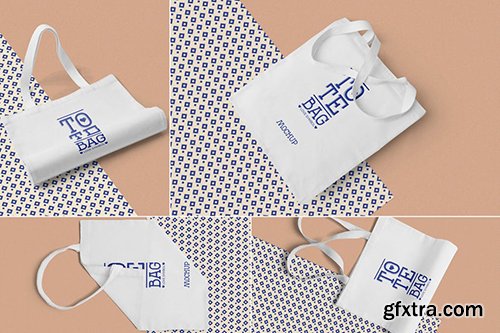 Cotton Tote Bag Mockups Cotton Tote Bag Mockups