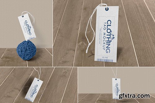 Clothing Tag Mockups Clothing Tag Mockups