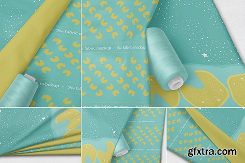 Photorealistic Fabric Mockups Photorealistic Fabric Mockups