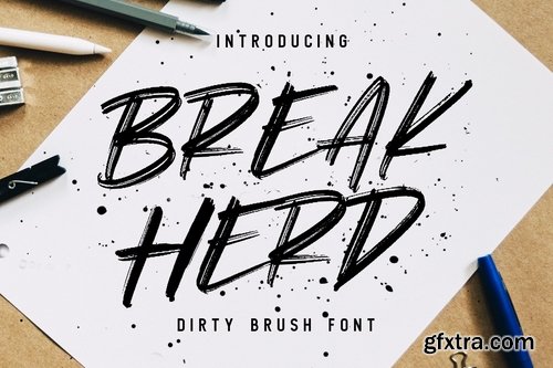 Break Herd Font
