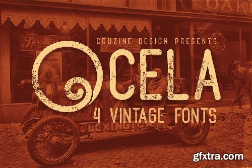 CreativeMarket Vintage Bundle 249 Fonts &amp; 414 Logos 3264710