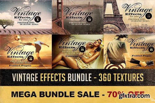 CreativeMarket Vintage Bundle 249 Fonts &amp; 414 Logos 3264710