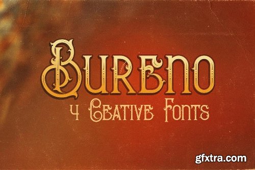CreativeMarket Vintage Bundle 249 Fonts &amp; 414 Logos 3264710