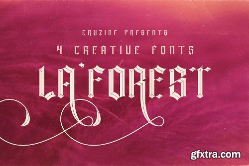 CreativeMarket Vintage Bundle 249 Fonts &amp; 414 Logos 3264710