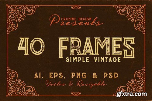CreativeMarket Vintage Bundle 249 Fonts &amp; 414 Logos 3264710
