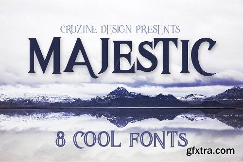 CreativeMarket Vintage Bundle 249 Fonts &amp; 414 Logos 3264710
