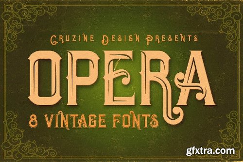 CreativeMarket Vintage Bundle 249 Fonts &amp; 414 Logos 3264710