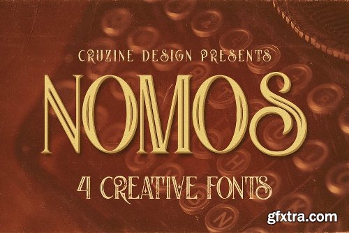 CreativeMarket Vintage Bundle 249 Fonts &amp; 414 Logos 3264710