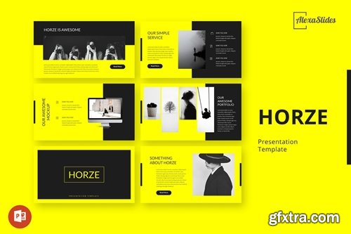 Horze - Powerpoint, Keynote, Google Slides Templates