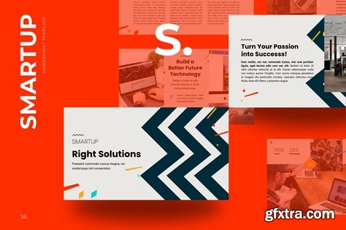 Smartup - Startup - Powerpoint, Keynote, Google Slides Templates