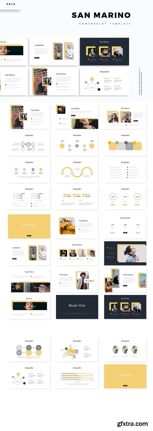 San Marino - Powerpoint, Keynote, Google Slides Templates