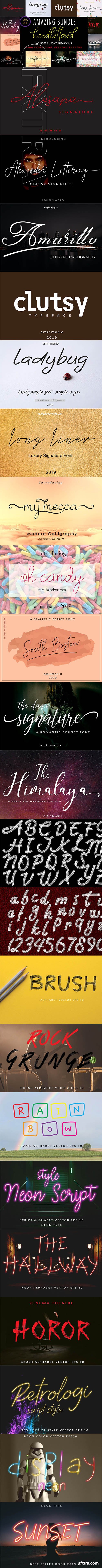 CreativeMarket - AMAZING BUNDLE 3719742