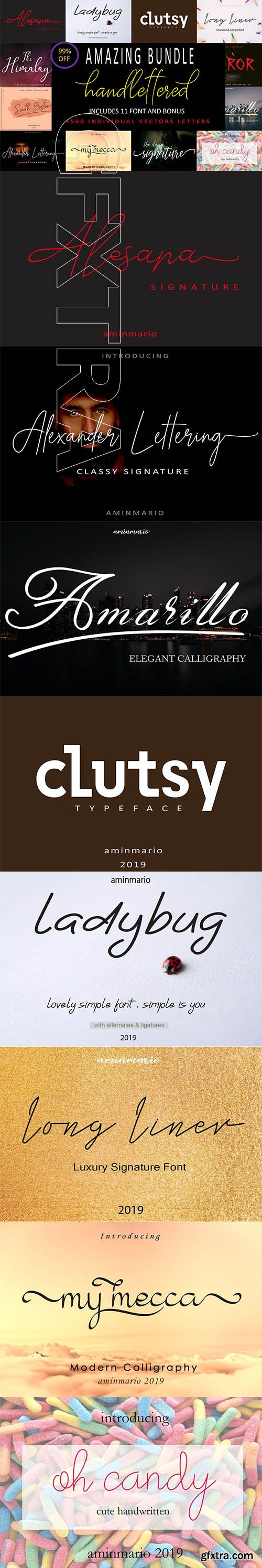 CreativeMarket - AMAZING BUNDLE 3719742